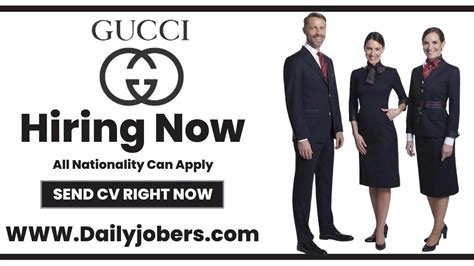 gucci manager job|gucci outlet careers.